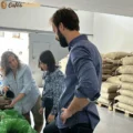 Lidia con café verde de Brasil