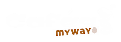 Logo Cafés Myway blanco