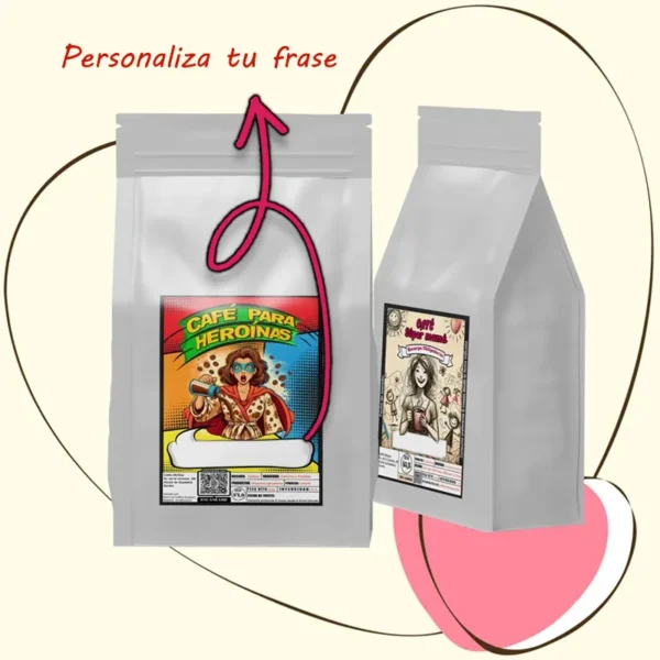 Café personalizado para el día de la madre
