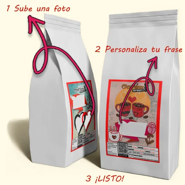 Café personalizado Myway Passion instrucciones