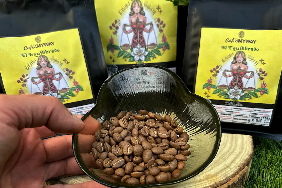 Granos de café de especialidad El Equilibrado