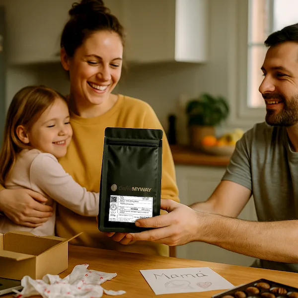 Regalo para madre cafetera