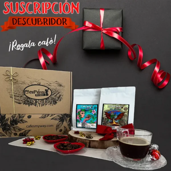 Suscripción café para regalar MyWay Descubridor