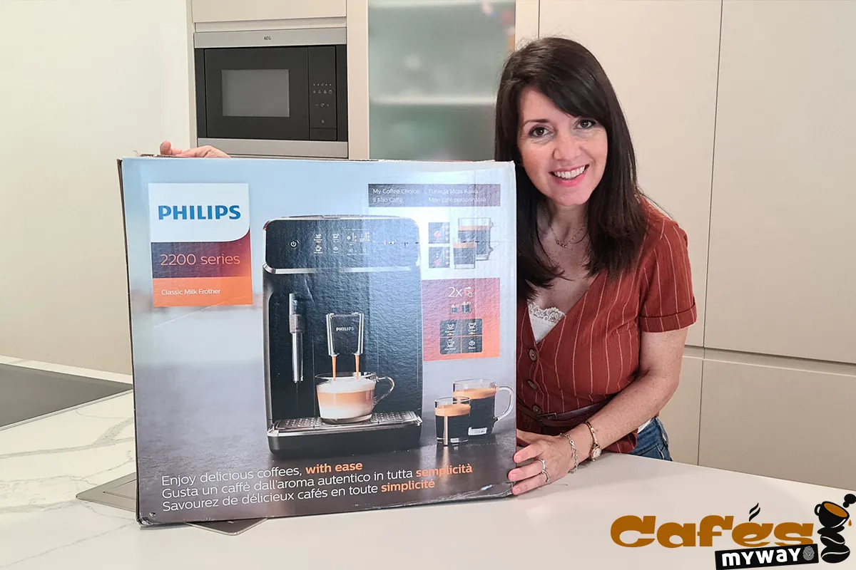 Prueba de la cafetera superautomática Philips serie 2200