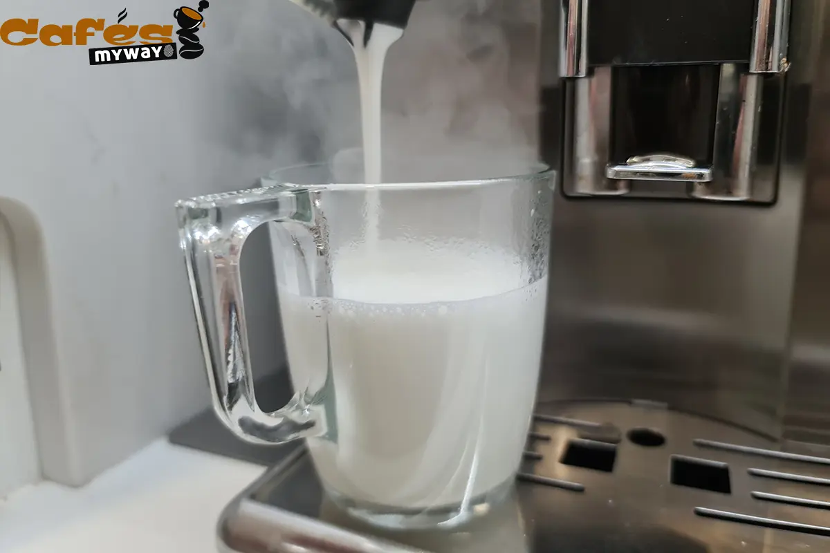 Test espumador de leche de cafetera superautomática