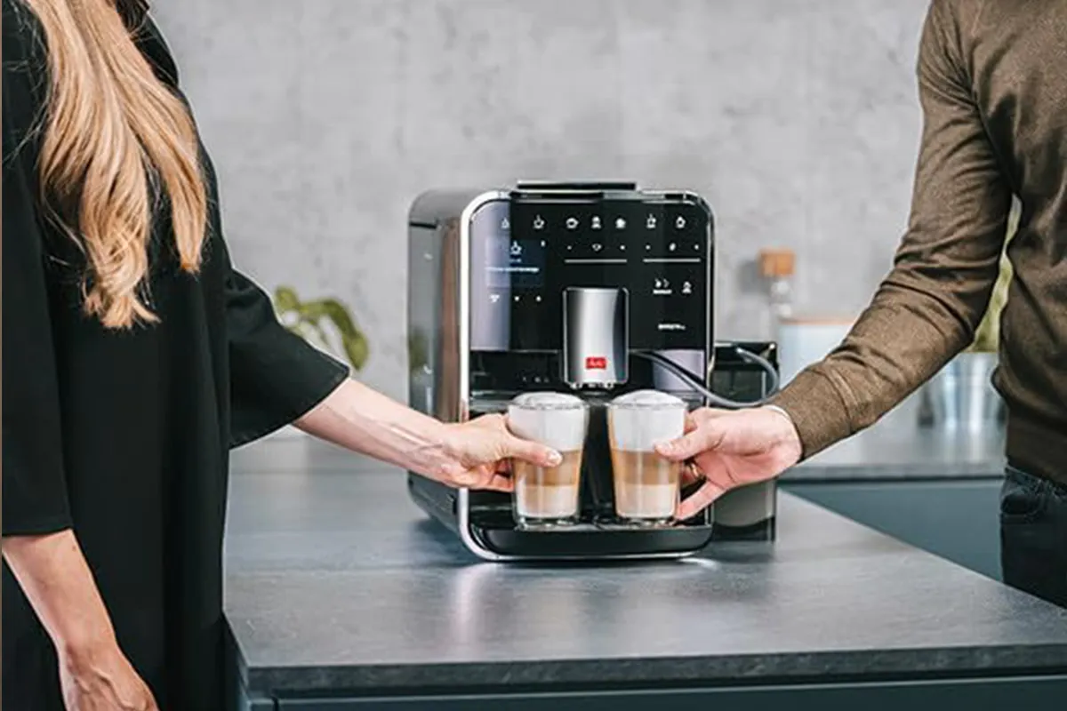 Haciendo café en Melitta Barista TS Smart