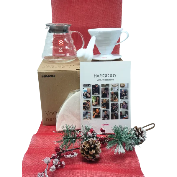 Kit básico de regalo para amantes del café Hario