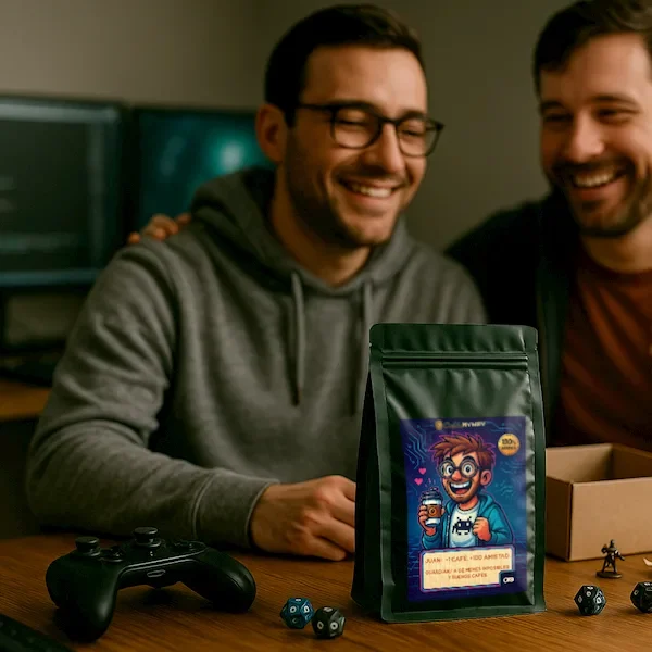 café personalizable friki