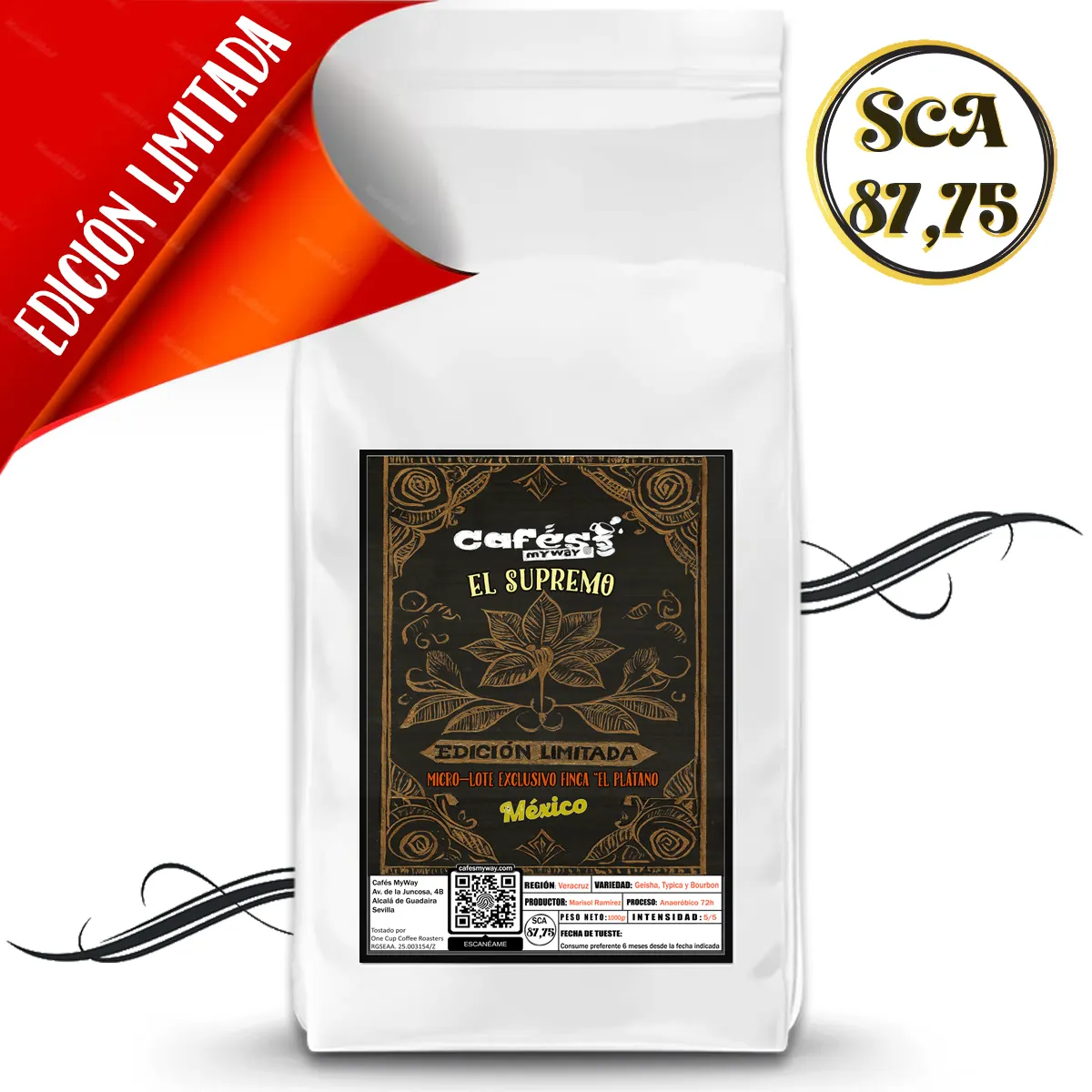 Café de especialidad edición limitada