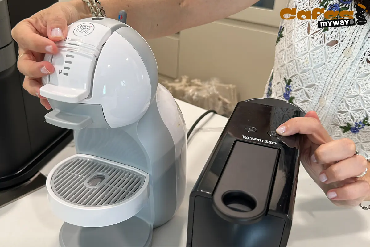 Comparando el funcionamiento de la Nespresso con la Dolce Gusto