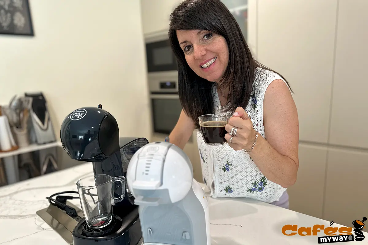 comparando modelos de cafeteras Dolce Gusto