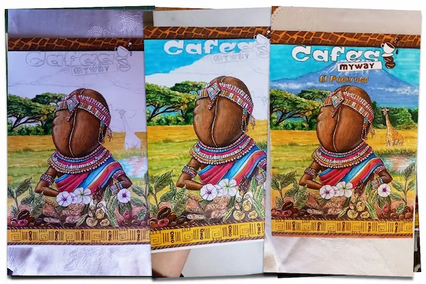 creación etiqueta El Poderoso 2