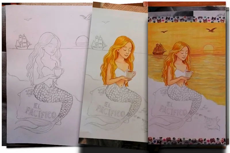 Diseñando café El Pacífico 1