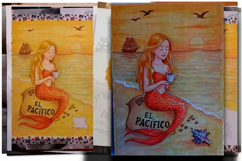 Diseñando café El Pacífico 2