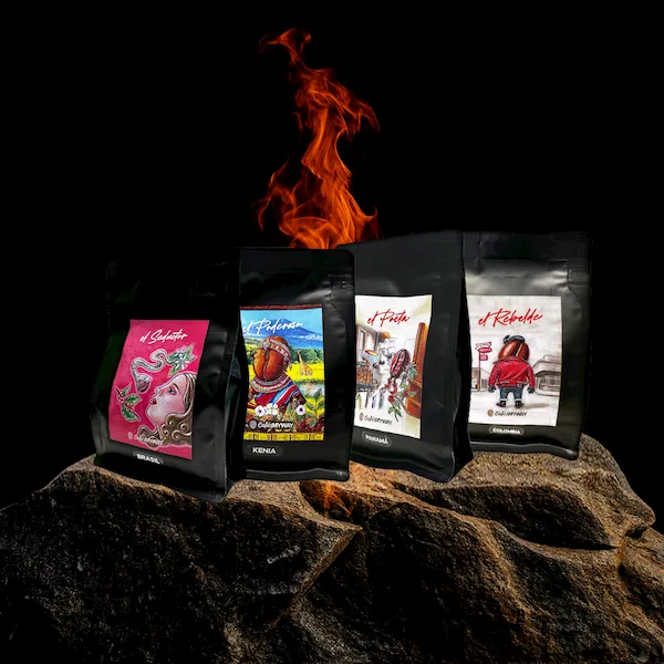 Pack de cafés intensos