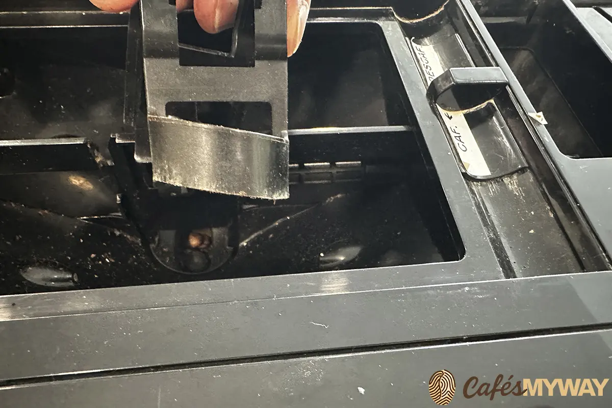 cafetera Delonghi desmontada