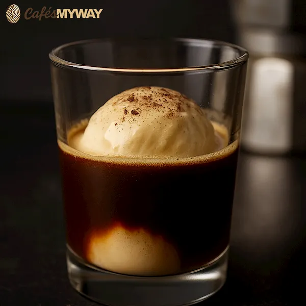 Café italiano Affogato