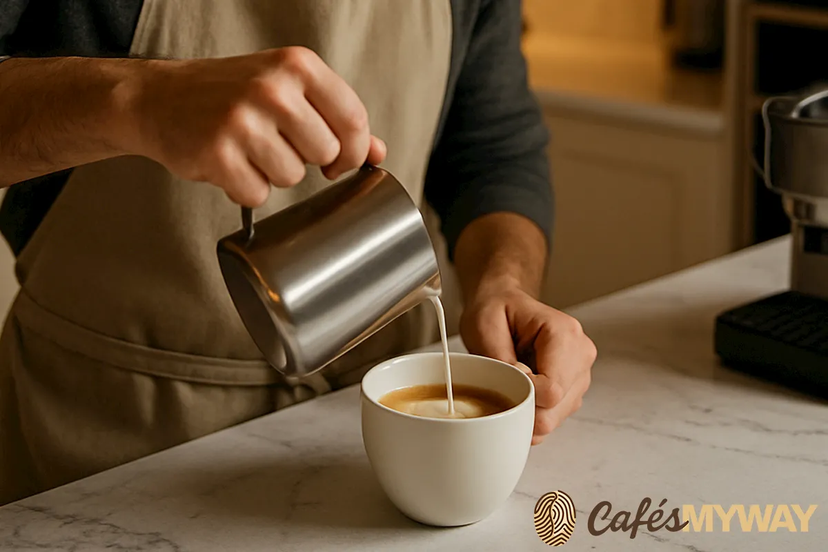 Leche al café