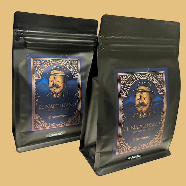Paquetes de café Napolitano