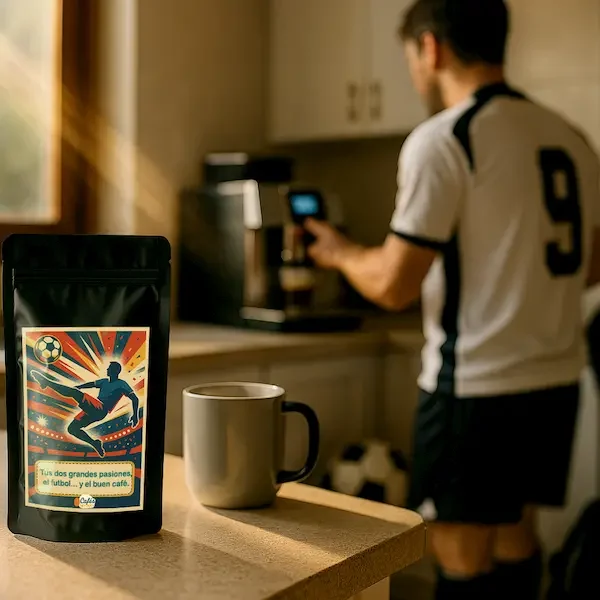 myway-futbolista Café personalizado deporte futbol