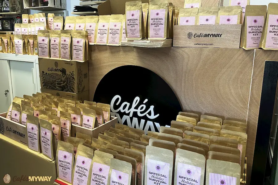 Café personalizado para empresa Fisura