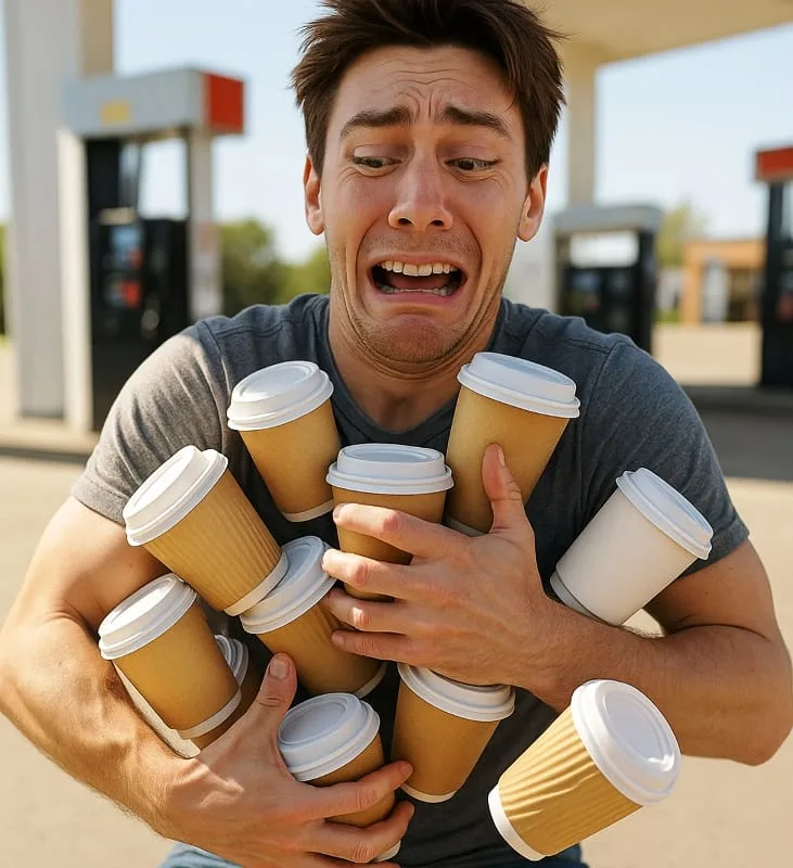 adicto al olor de café