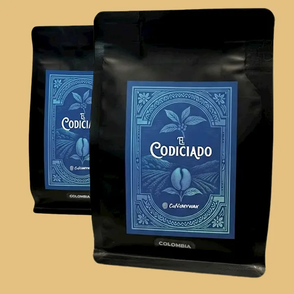 Paquetes de café El Codiciado