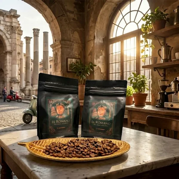 el-romano-cafeteria-roma Café en cafetería de Roma