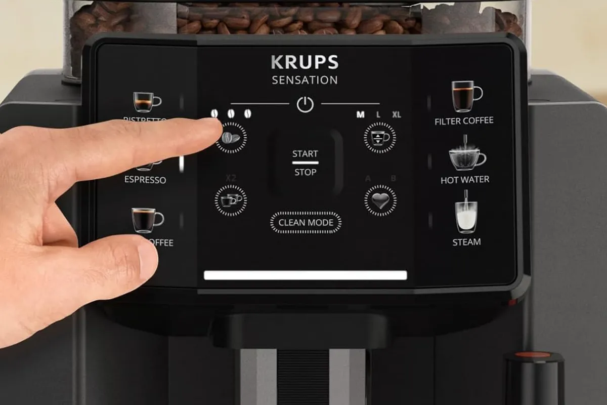 Krups Sensation pantalla