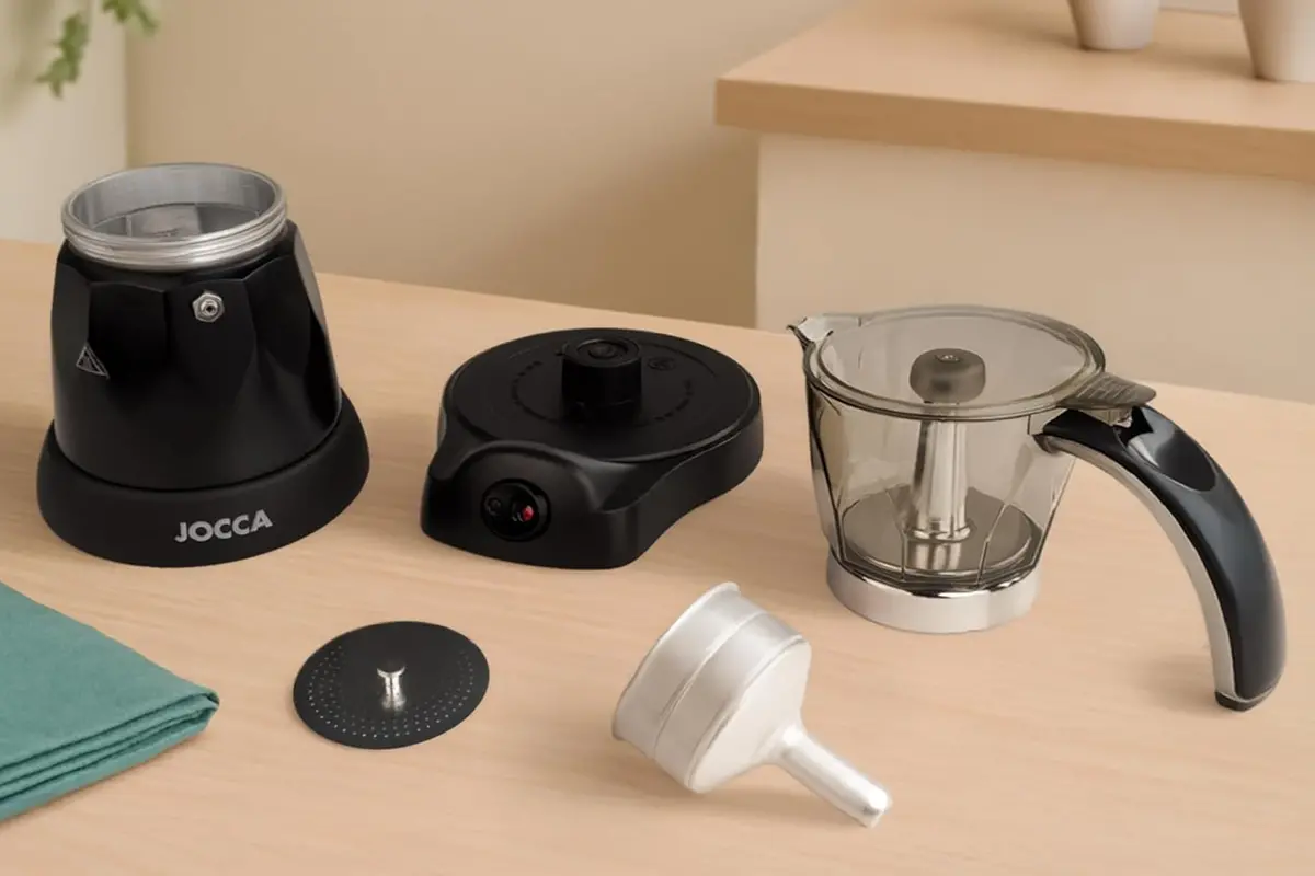 cafetera Jocca accesorios